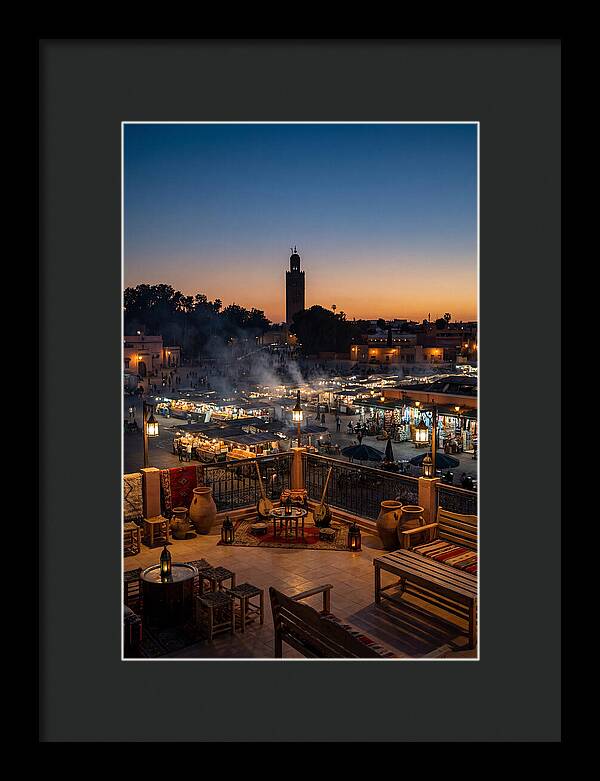 Djemaa El Fna At Dusk