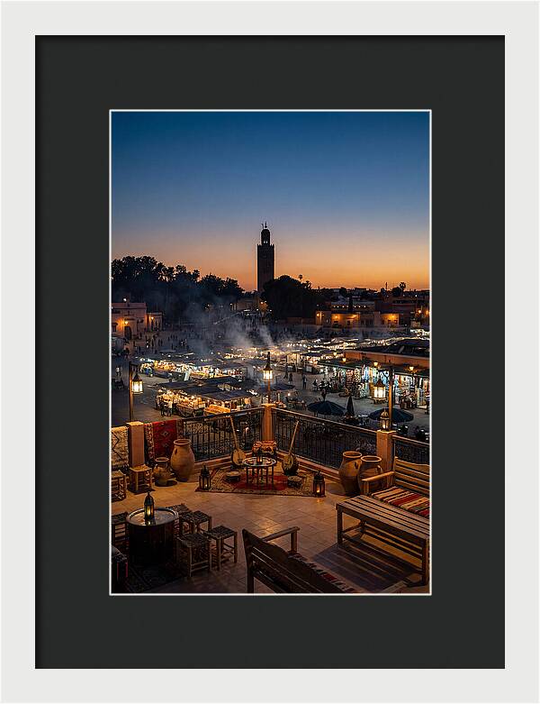 Djemaa El Fna At Dusk