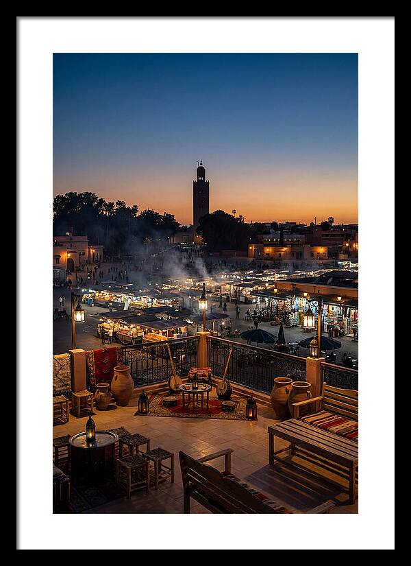 Djemaa El Fna At Dusk