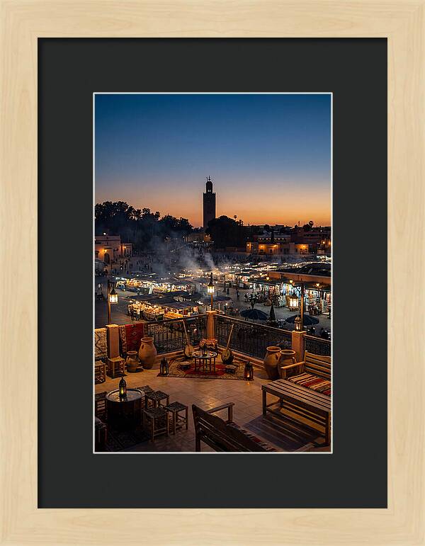 Djemaa El Fna At Dusk