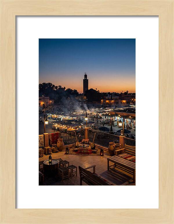 Djemaa El Fna At Dusk