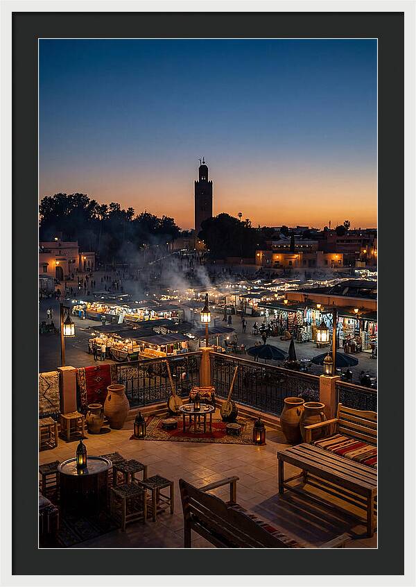 Djemaa El Fna At Dusk