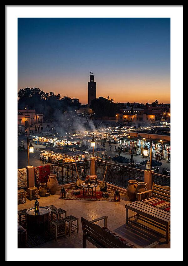 Djemaa El Fna At Dusk
