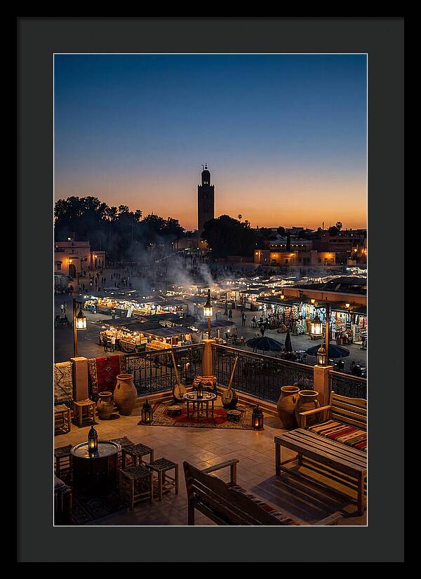 Djemaa El Fna At Dusk