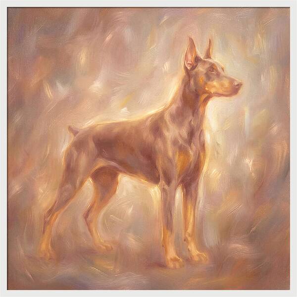 Doberman Portrait