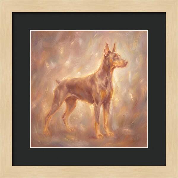 Doberman Portrait