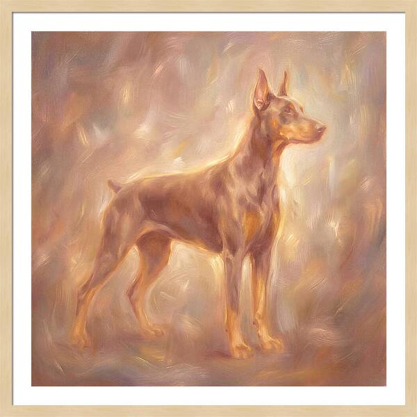 Doberman Portrait