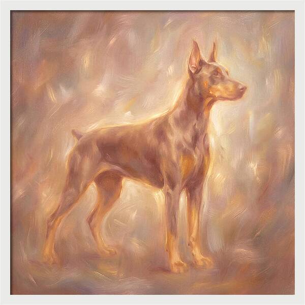 Doberman Portrait