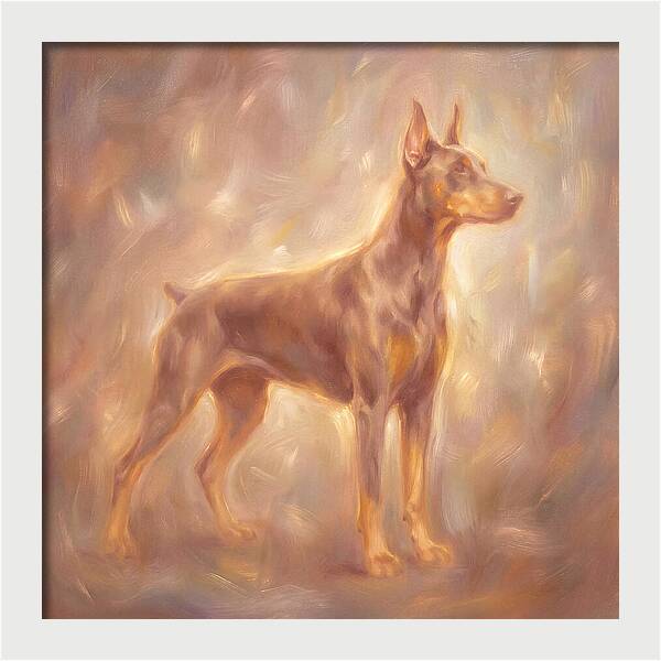 Doberman Portrait