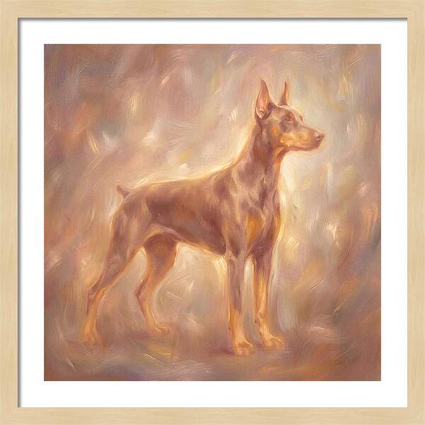 Doberman Portrait