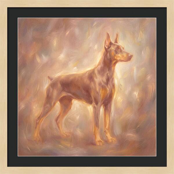 Doberman Portrait