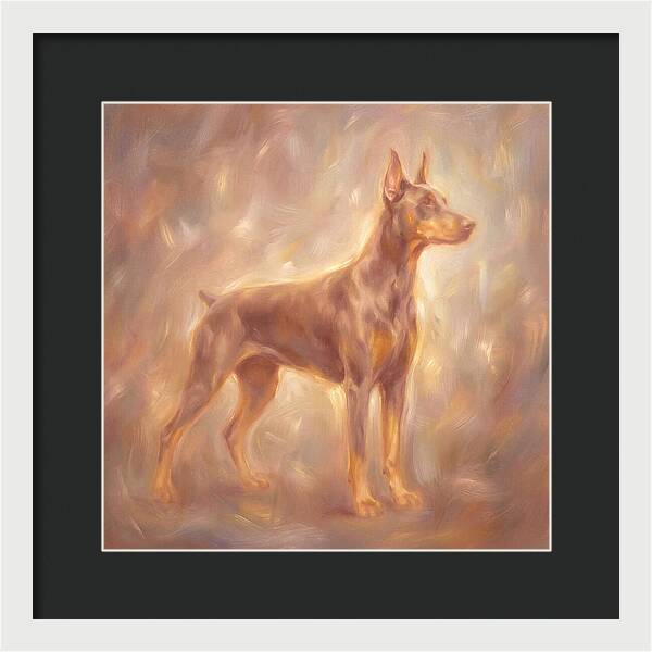 Doberman Portrait