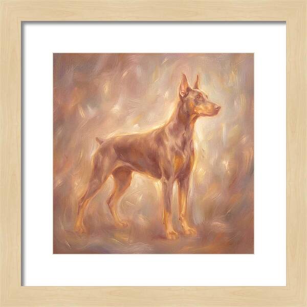 Doberman Portrait