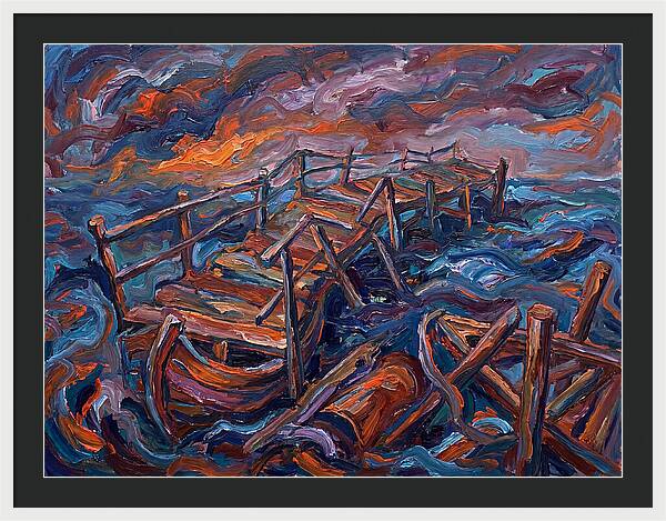 Dock Structure In Turmoil