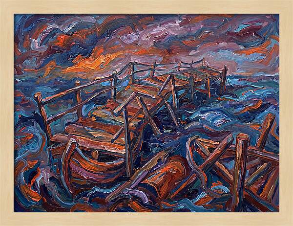 Dock Structure In Turmoil