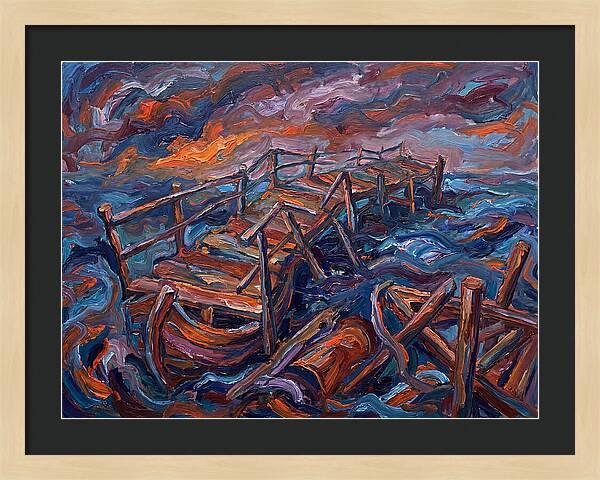 Dock Structure In Turmoil