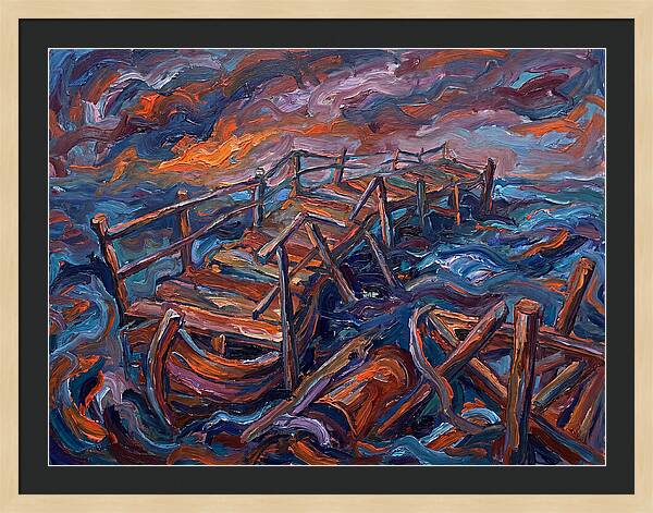 Dock Structure In Turmoil