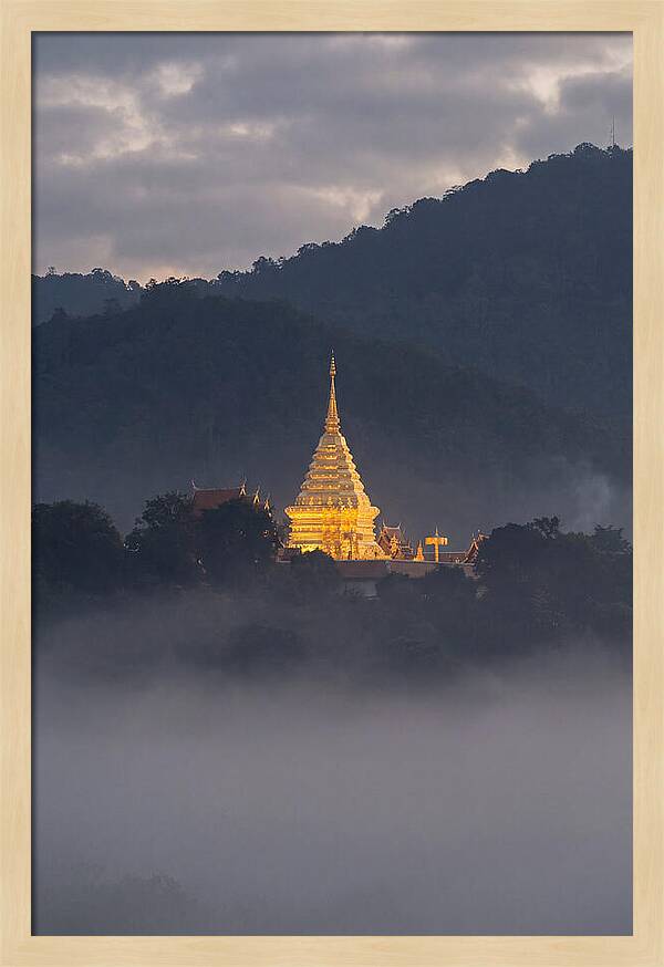 Doi Suthep Temple At Dawn