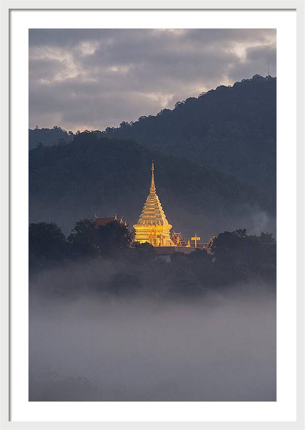 Doi Suthep Temple At Dawn