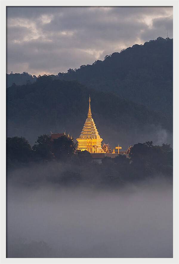 Doi Suthep Temple At Dawn