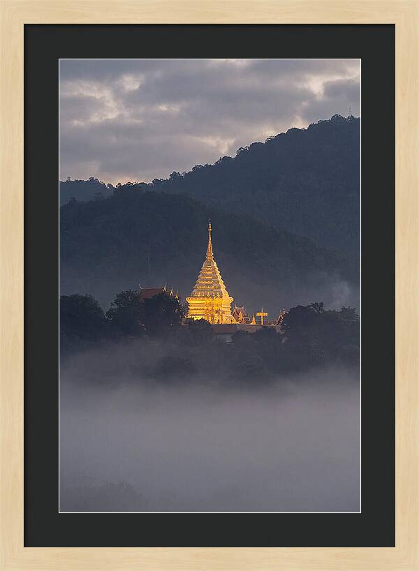 Doi Suthep Temple At Dawn