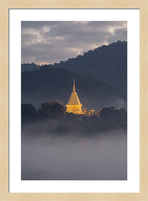 Doi Suthep Temple At Dawn
