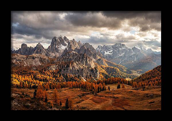 Dolomites In Autumn Splendor