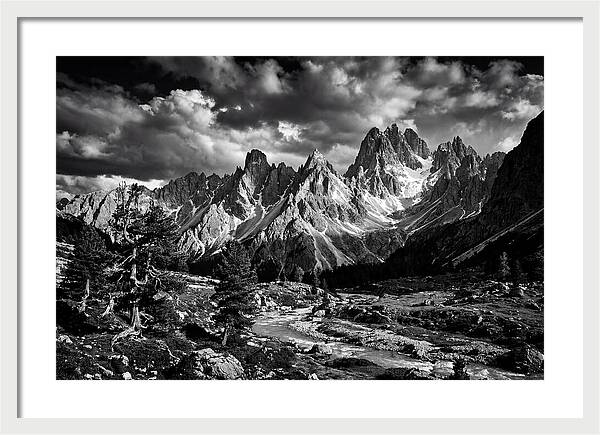 Dolomites Mountain Vista
