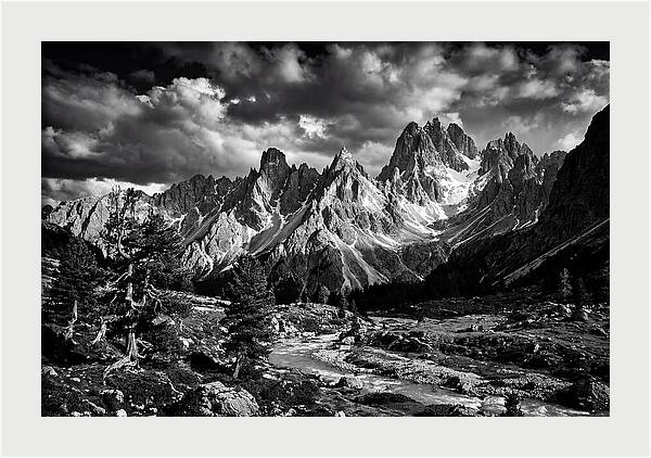 Dolomites Mountain Vista