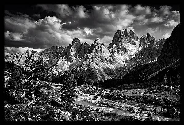 Dolomites Mountain Vista