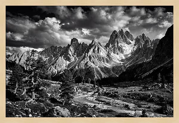 Dolomites Mountain Vista