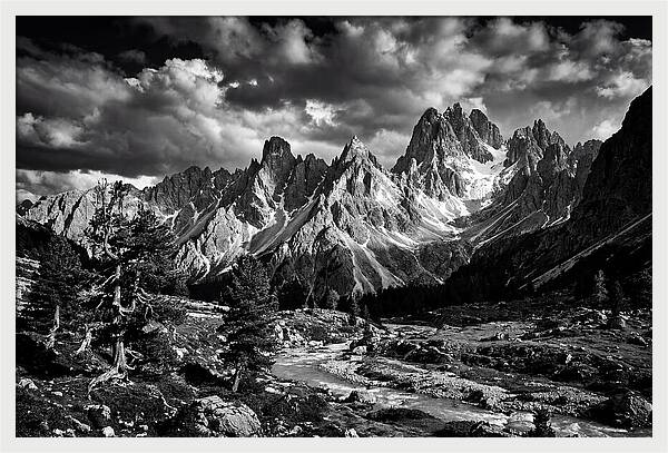 Dolomites Mountain Vista