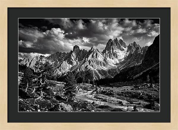 Dolomites Mountain Vista
