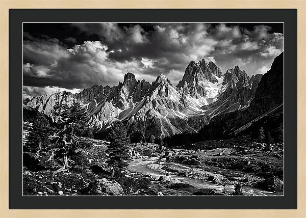 Dolomites Mountain Vista