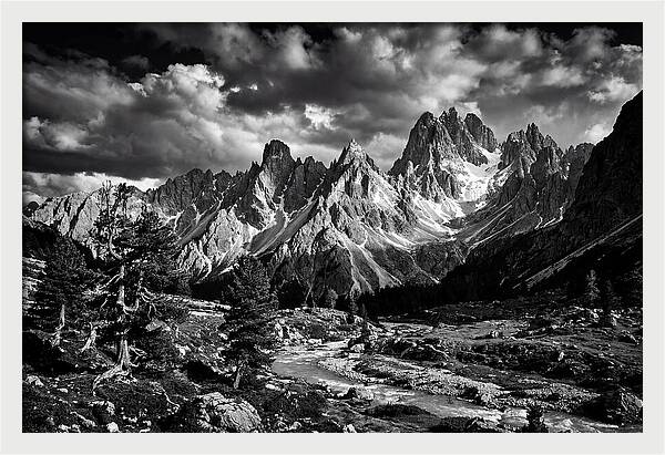 Dolomites Mountain Vista