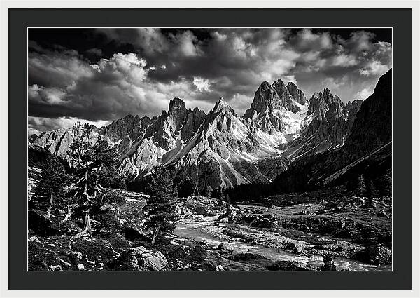 Dolomites Mountain Vista