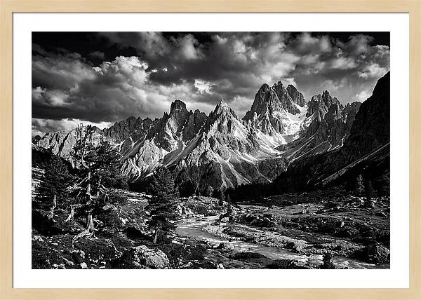 Dolomites Mountain Vista