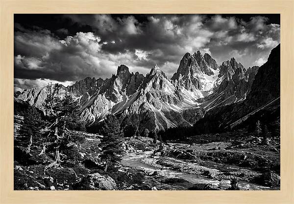 Dolomites Mountain Vista