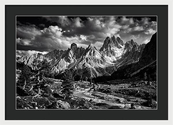 Dolomites Mountain Vista
