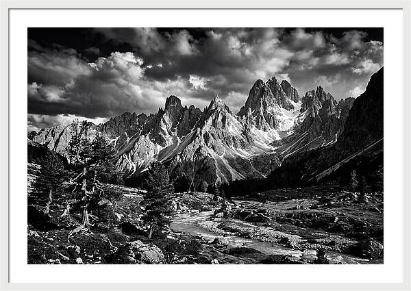 Dolomites Mountain Vista