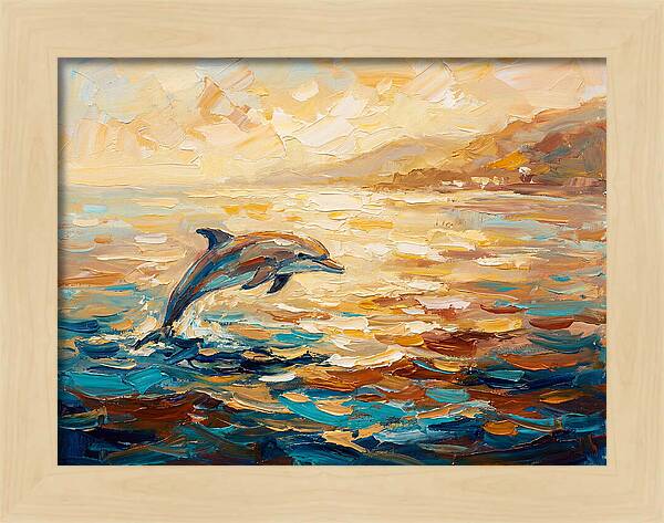 Dolphin Dancing In The Mediterranean