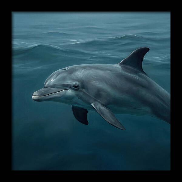 Dolphin Swimming Gracefully