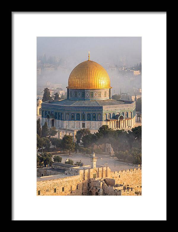 Dome Of The Rock At Dawn