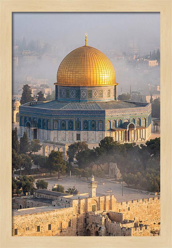 Dome Of The Rock At Dawn