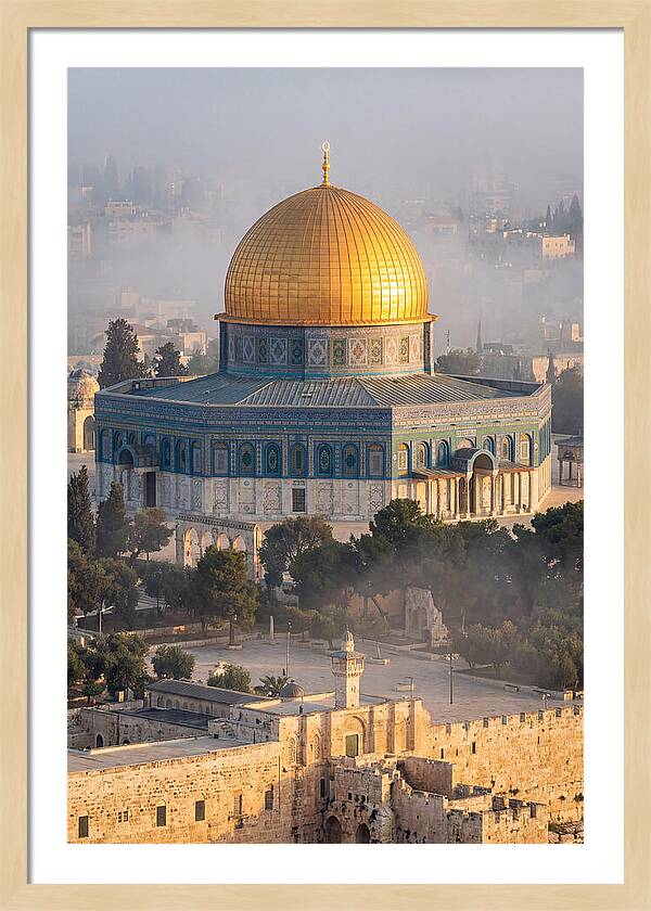 Dome Of The Rock At Dawn