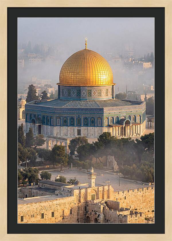 Dome Of The Rock At Dawn
