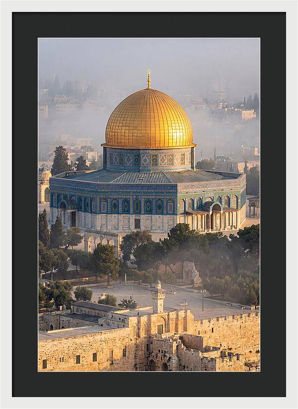 Dome Of The Rock At Dawn
