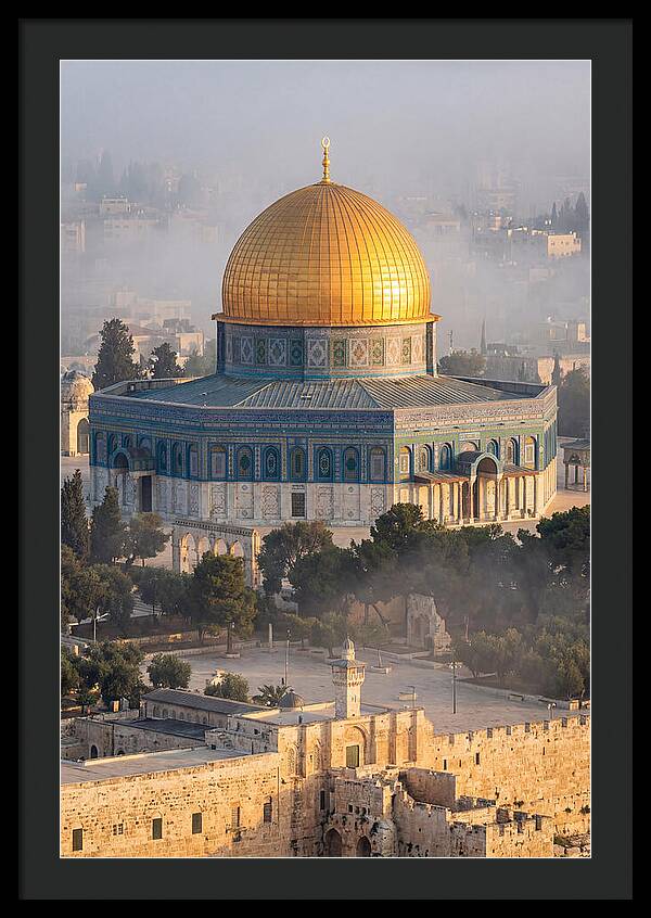 Dome Of The Rock At Dawn