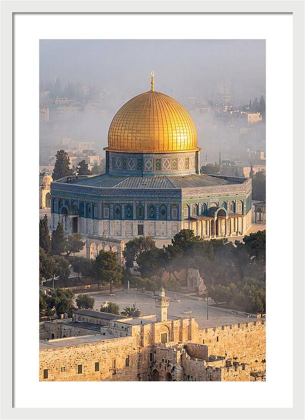 Dome Of The Rock At Dawn
