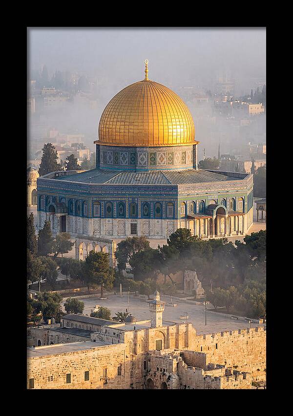 Dome Of The Rock At Dawn